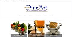 Desktop Screenshot of dineart.com